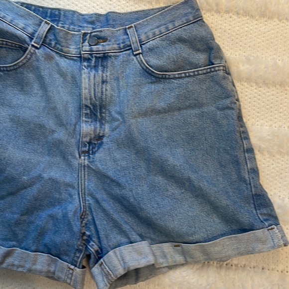 Riders Lee Jean shorts high waisted women’s size 10 12 - Picture 3 of 10
